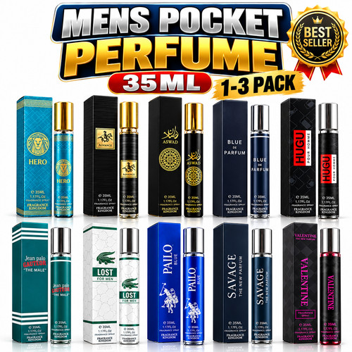 Mens pocket perfume - 1-3, pk