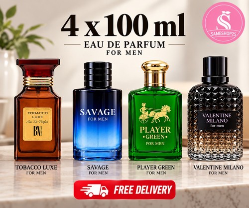 4x100ml men eau parfum - men’s, de