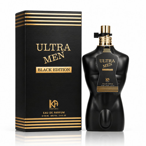 Ultra men black edition eau - black,