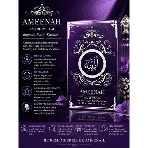 Ameenah eau parfum - de, 100ml