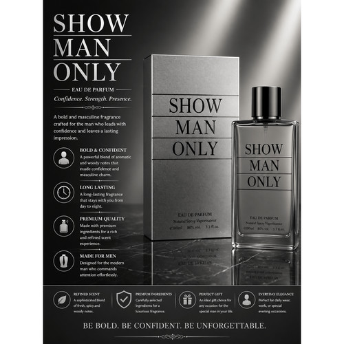 Show man only eau toilette - eau, de